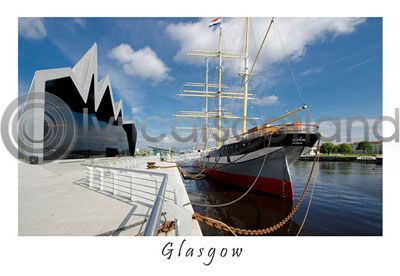 Glasgow Transport Museum Postcard Greeting Card