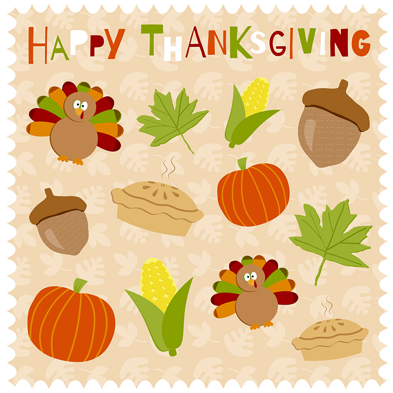 Happy Thanksgiving Greeting Card