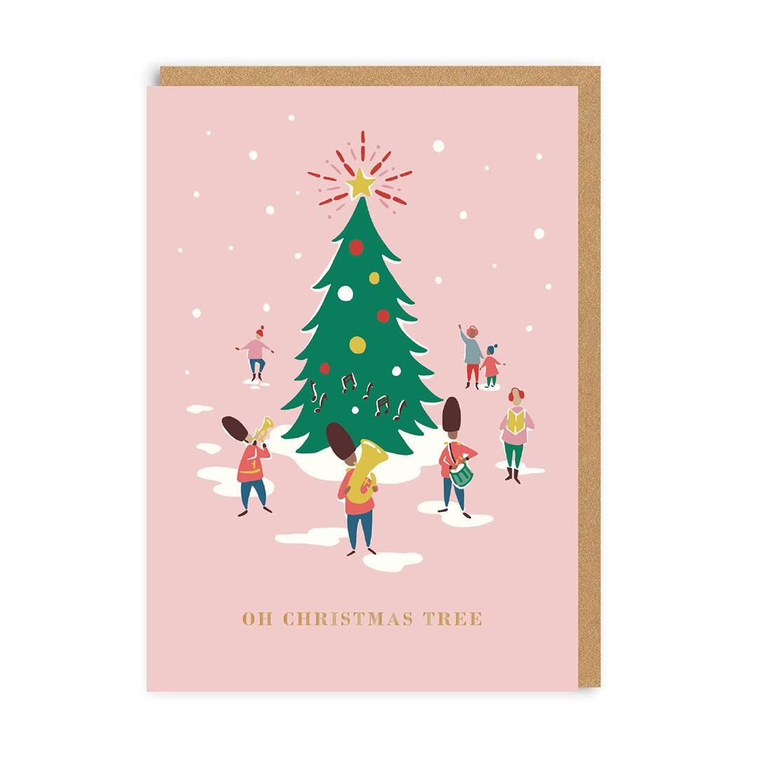 Oh Christmas Tree Cath Kidston Christmas Card from Penny Black