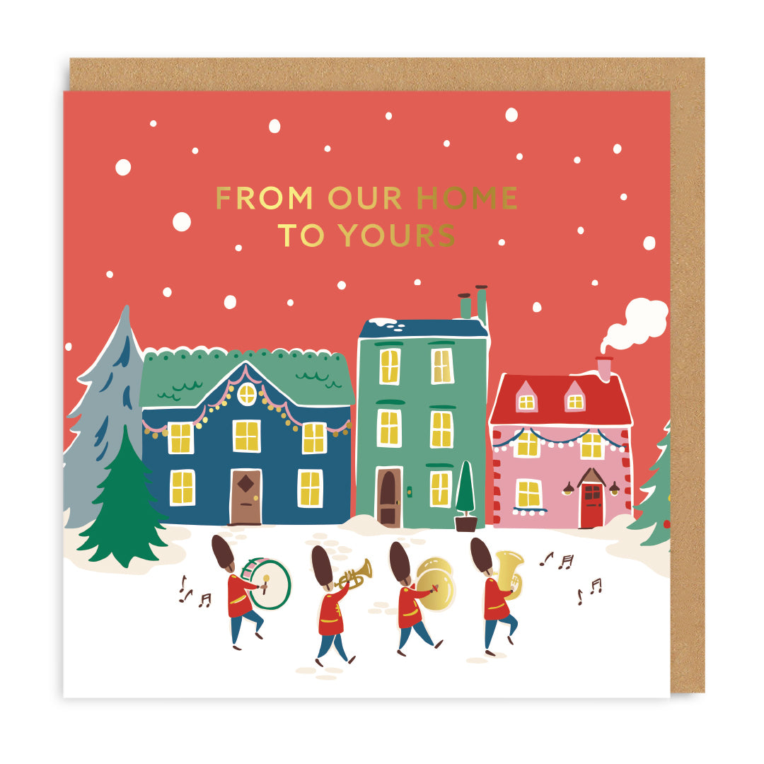 From Our Home Marching Band Cath Kidston Christmas Card from Penny Black