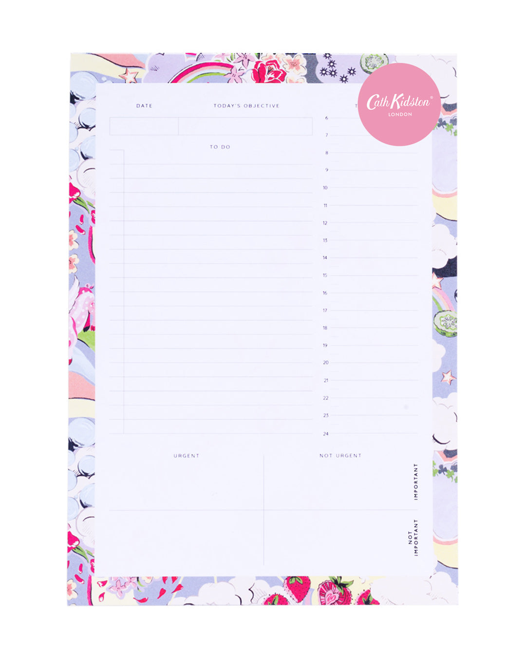 Cath Kidston Silver Linings A5 Notepad Planner