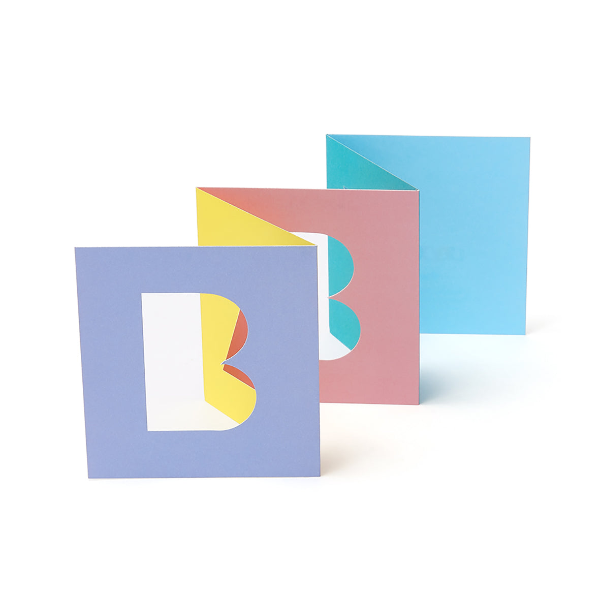 Baby Block Cut-Out Concertina Card