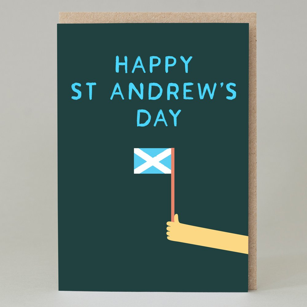St Andrews Flag Greeting Card