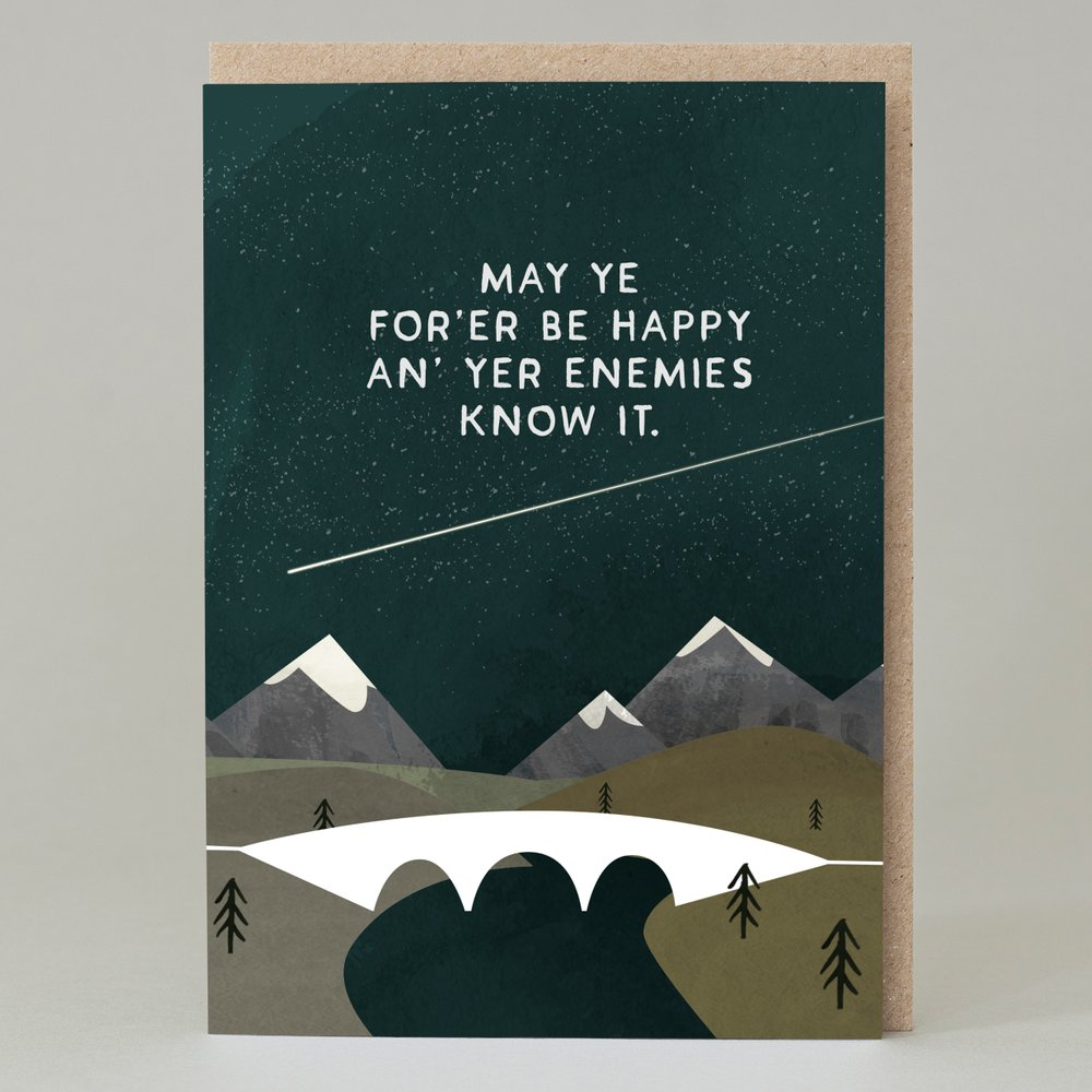 Yer Enemies Know It Greeting Card