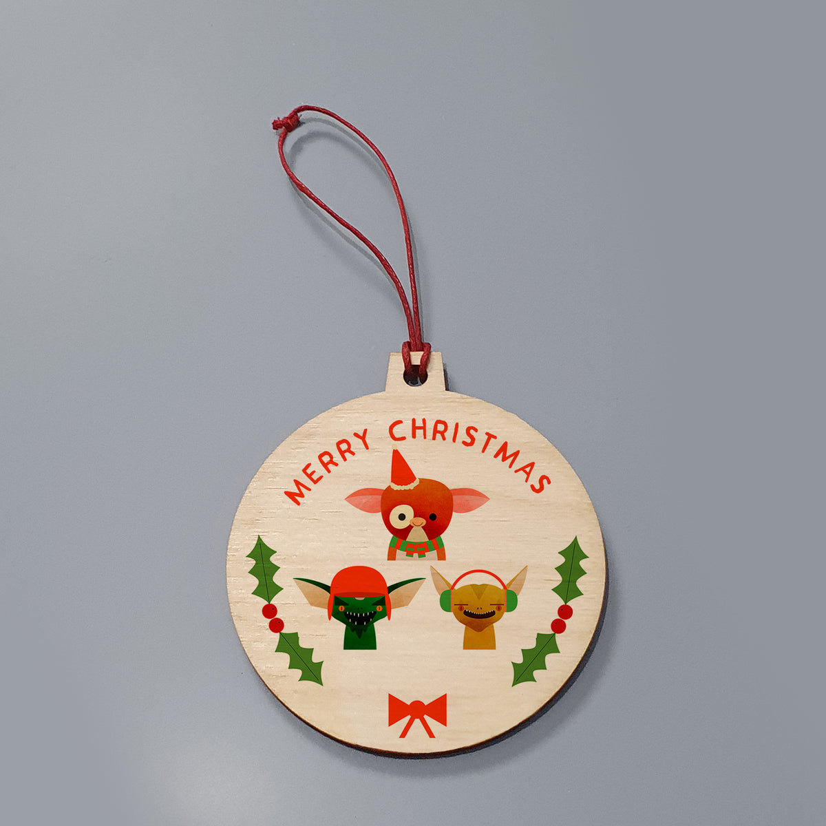 Gremlins Merry Christmas Decoration