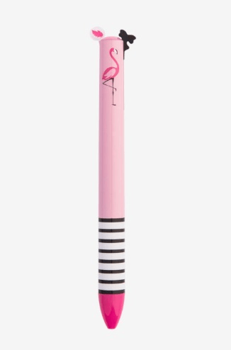Click &amp; Clack Cute Two Colour Pen - Penny Black