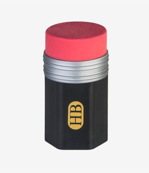 Two In One Eraser &amp; Sharpener Set - Penny Black