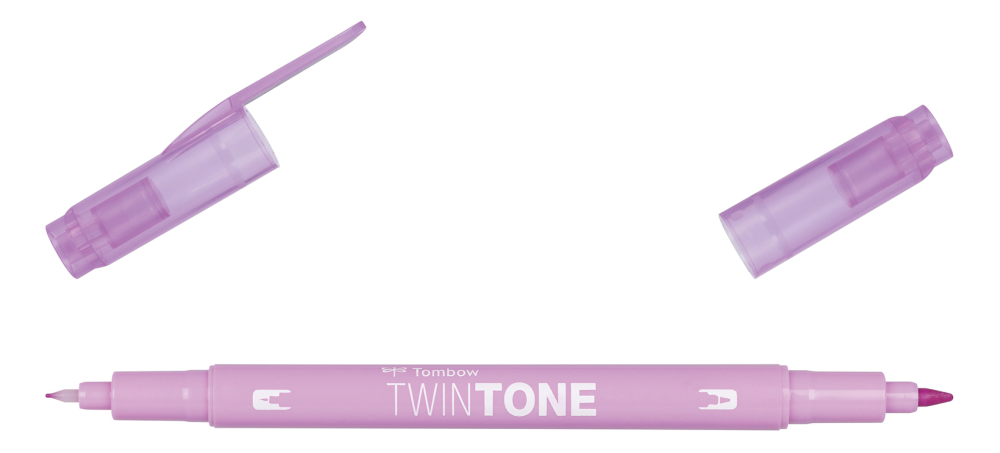 Tombow Twin Tone Dual Tip Marker Pen - Penny Black
