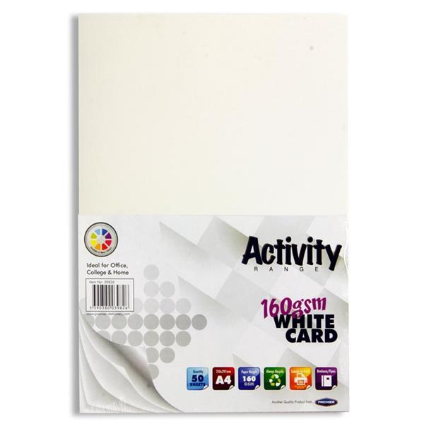 A4 Card 50 Sheets - Penny Black