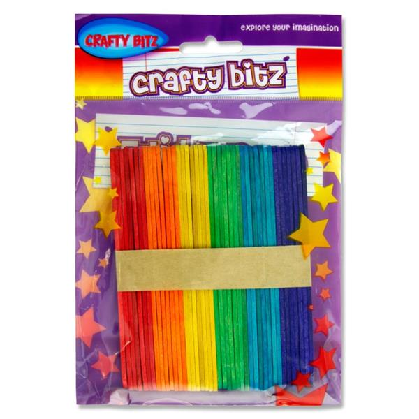 Lollipop Sticks Craft Pack - Penny Black