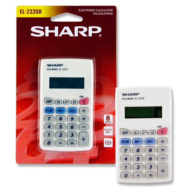 Sharp Pocket Calculator - Penny Black