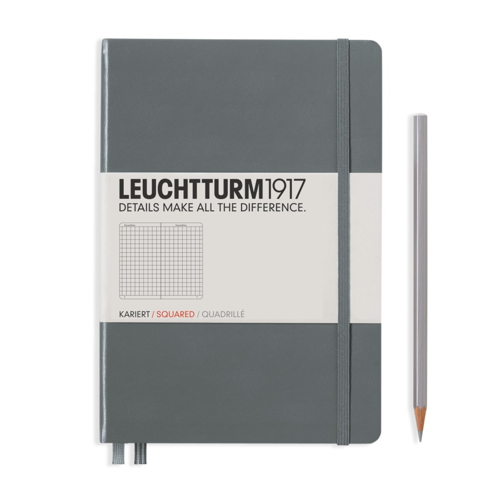 Leuchtturm1917 Notebook A5 Medium Hardcover - Penny Black