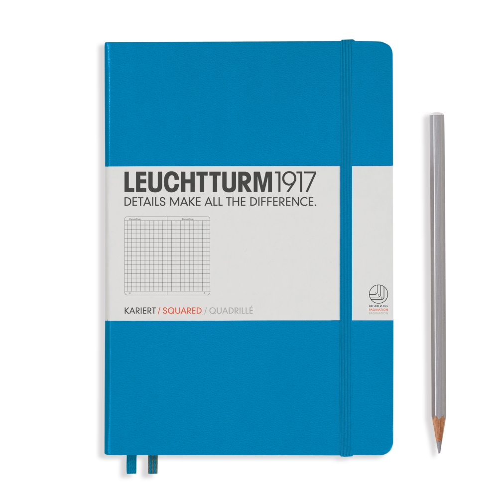 Leuchtturm1917 Notebook A5 Medium Hardcover - Penny Black