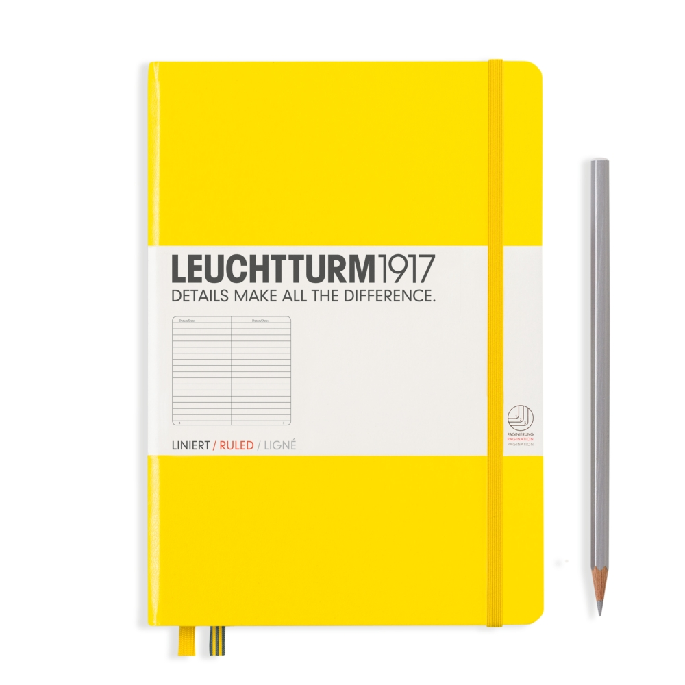 Leuchtturm1917 Notebook A5 Medium Hardcover - Penny Black