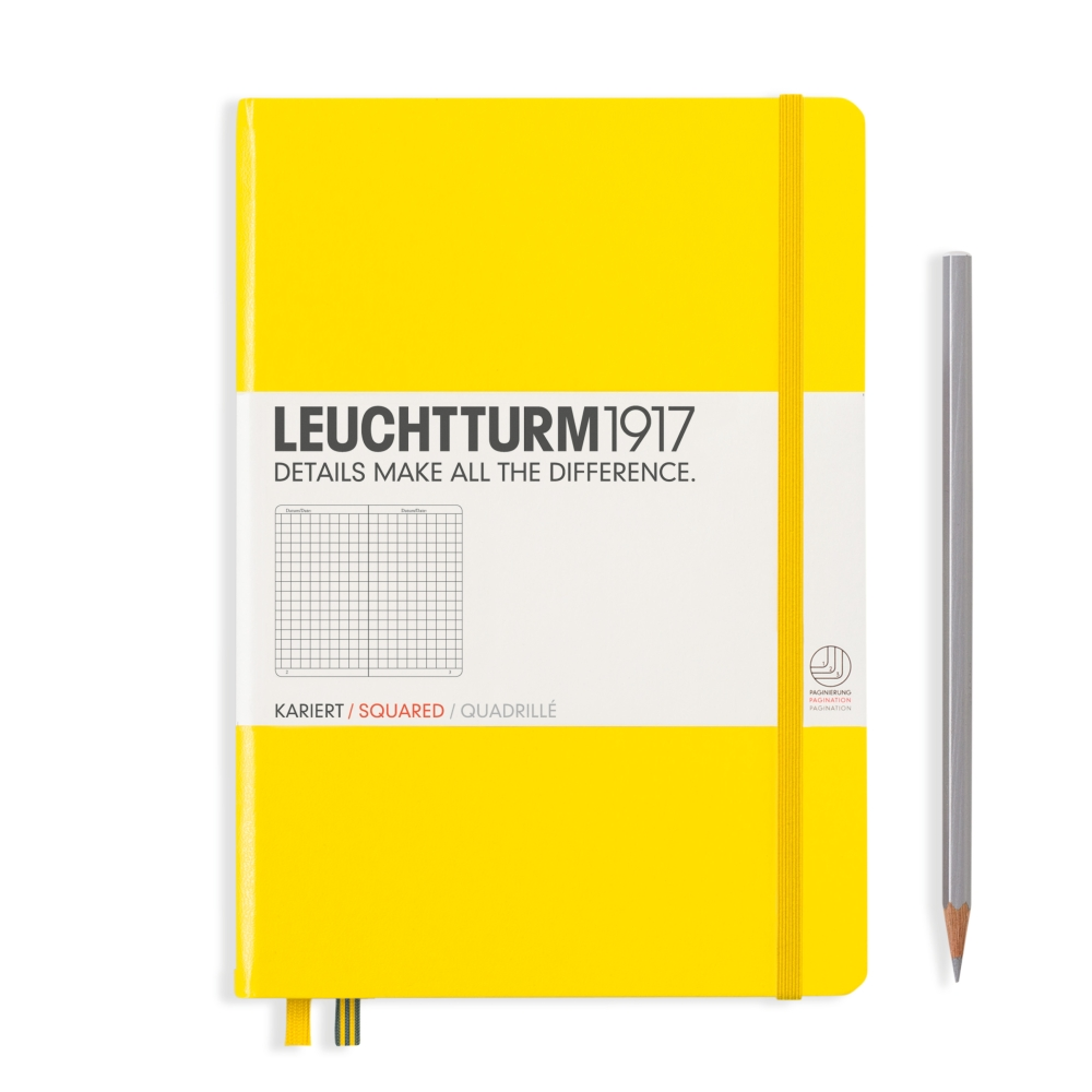 Leuchtturm1917 Notebook A5 Medium Hardcover - Penny Black