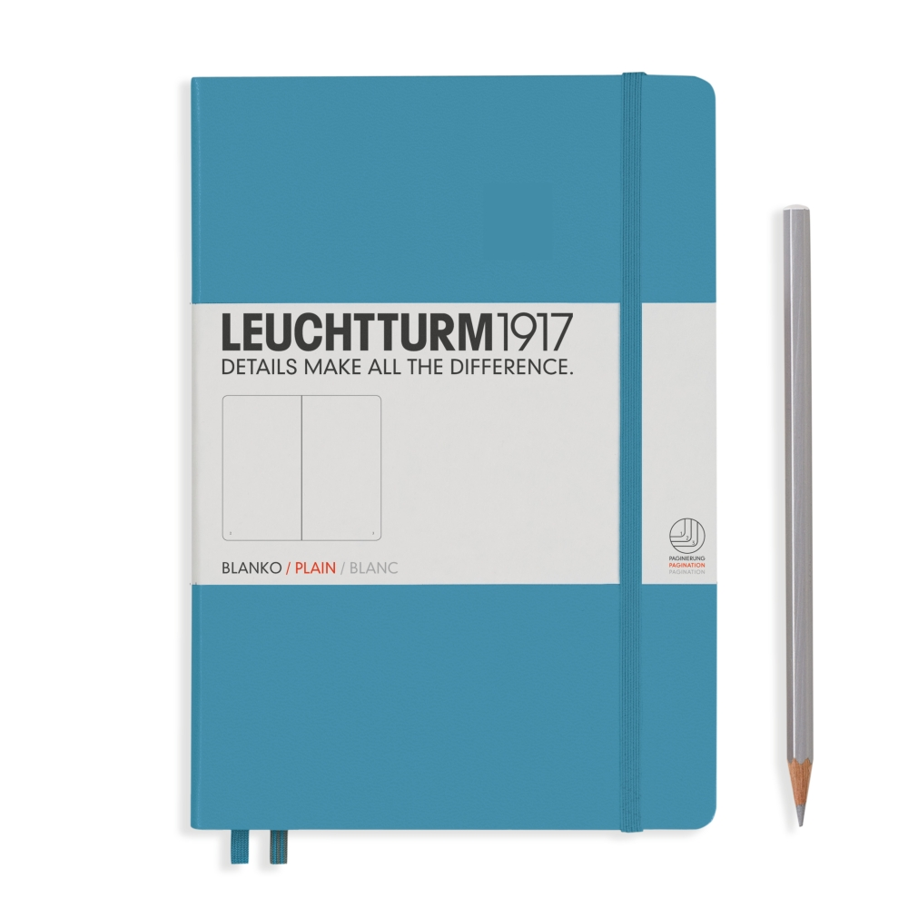Leuchtturm1917 Notebook A5 Medium Hardcover - Penny Black