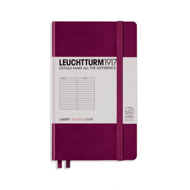 Leuchtturm1917 Notebook A6 Pocket Hardcover - Penny Black