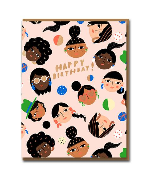 Cest Chic Carolyn Suzuki Birthday Card - Penny Black