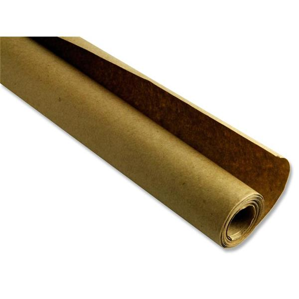 Kraft Brown Paper 2.5m Roll - Penny Black