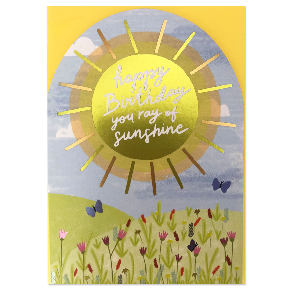You Ray Of Sunshine Birthday Card - Penny Black