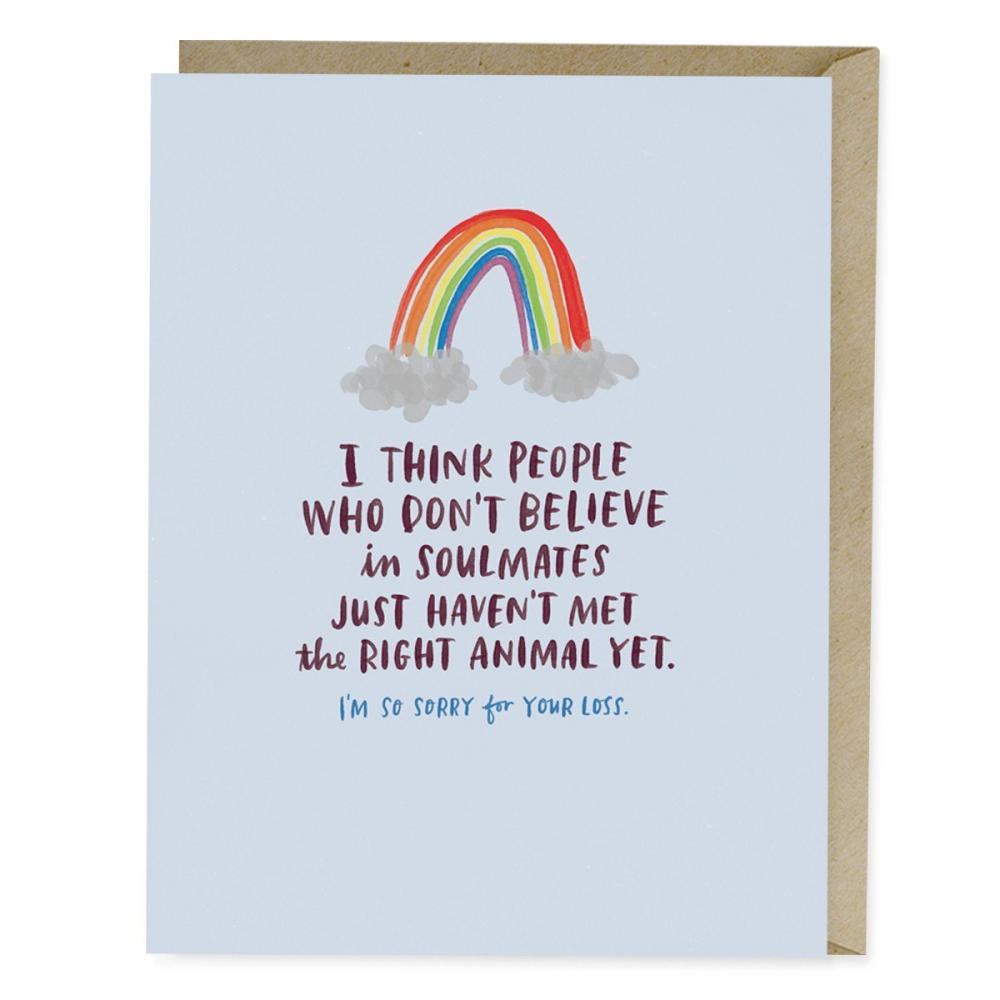 Pet Soulmate Greeting Card