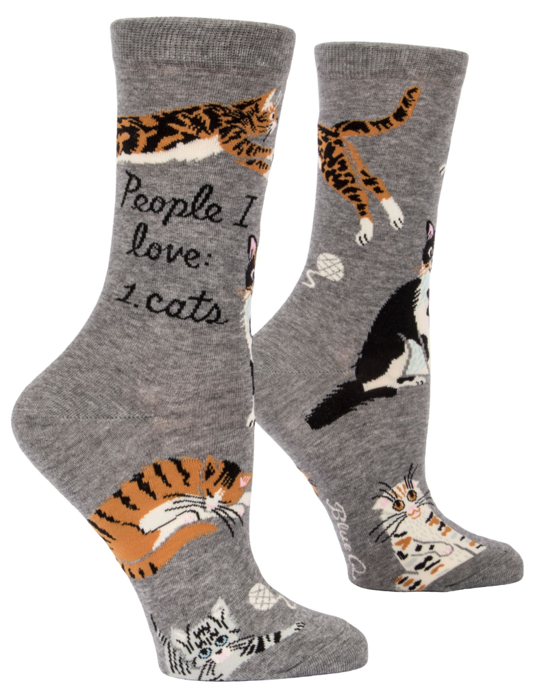 People I Love Cats Socks