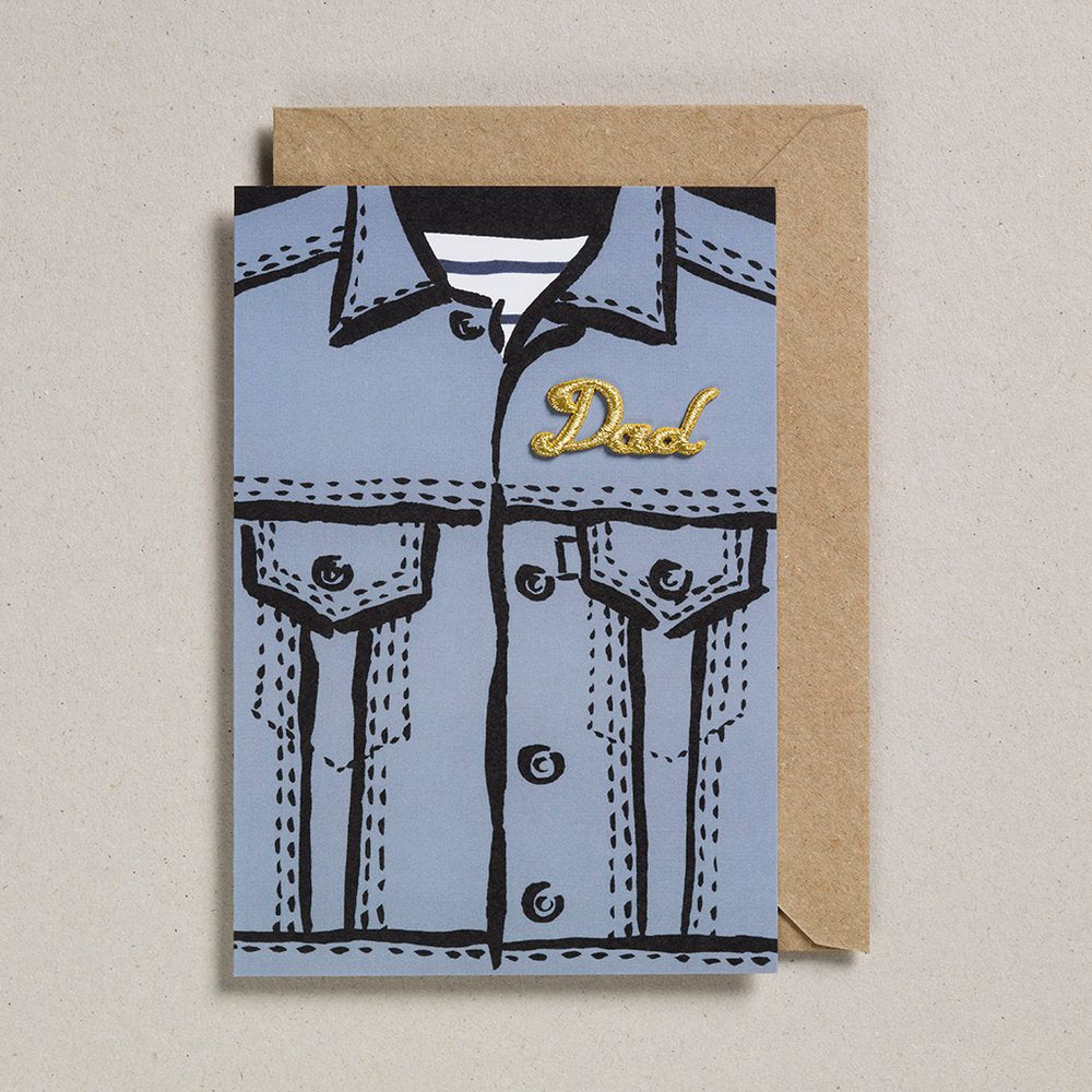 Dad Denim Jacket Card