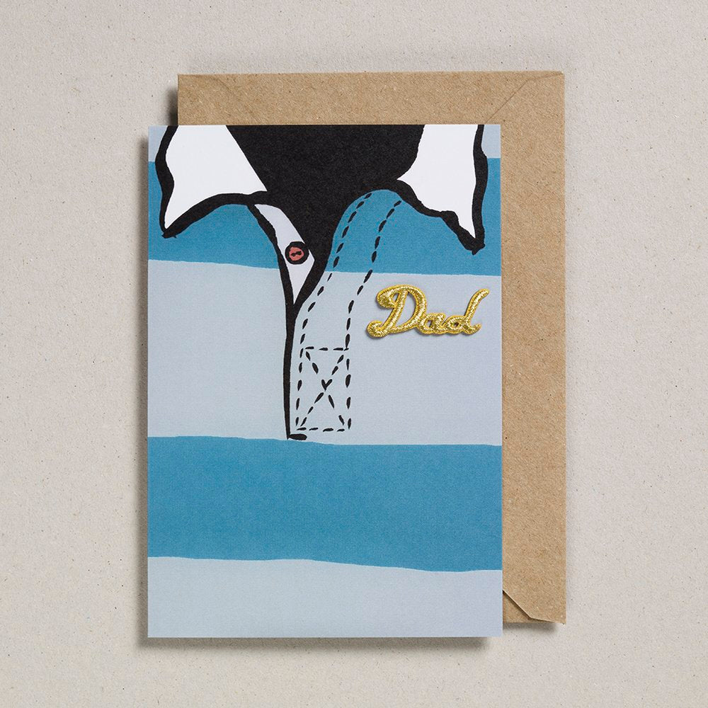 Dad Rugby Sweatshirt Card by penny black