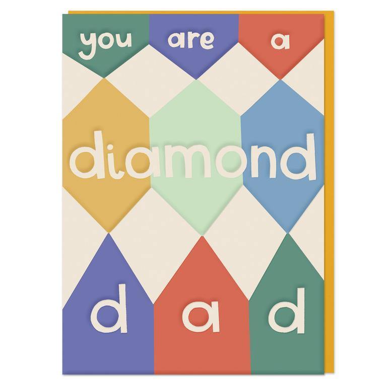 Dad You Are A Diamond Card - Penny Black