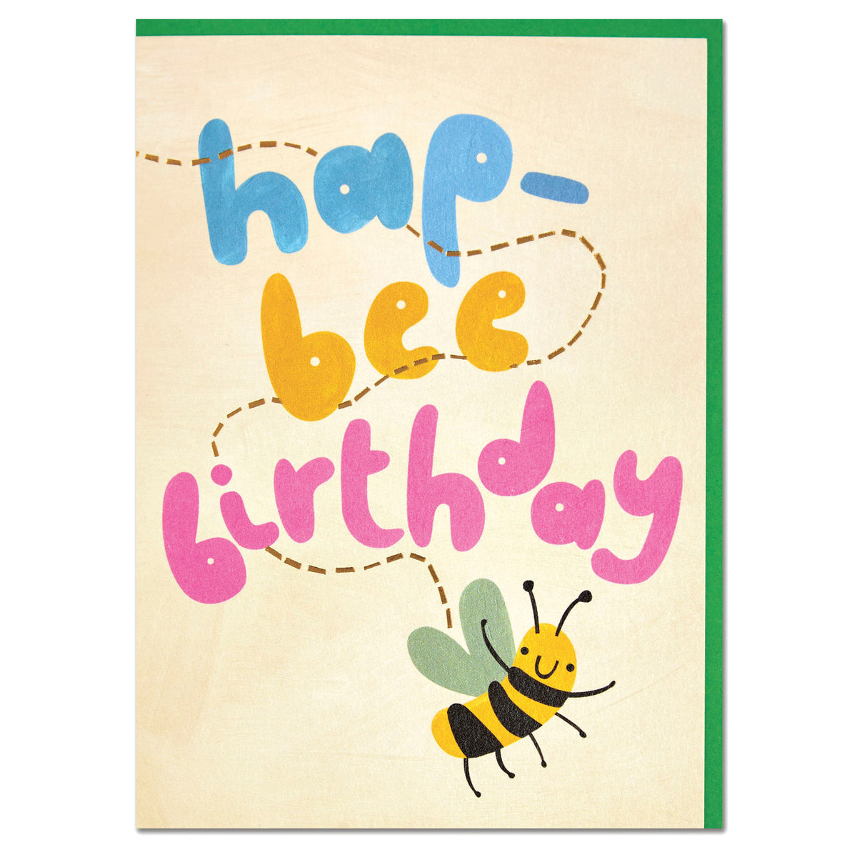 Hap-Bee Birthday Cute Card