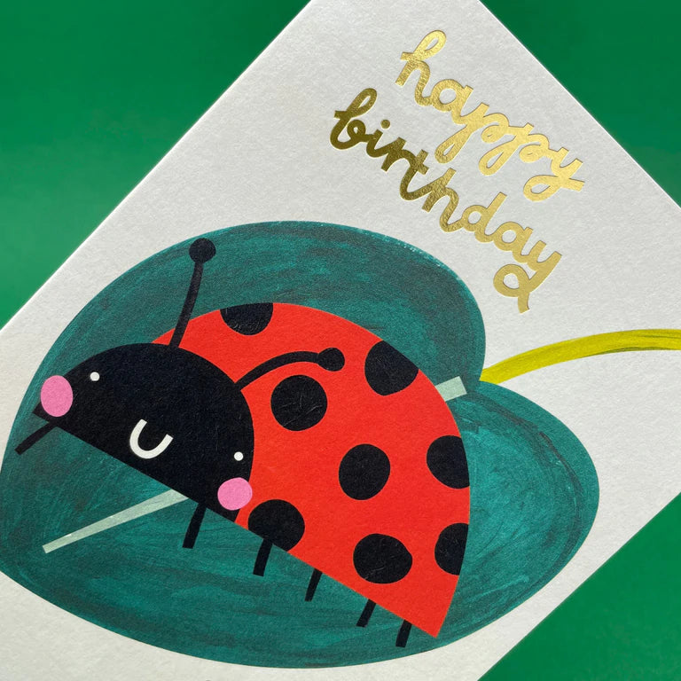 Little Lady Cute Birthday Card