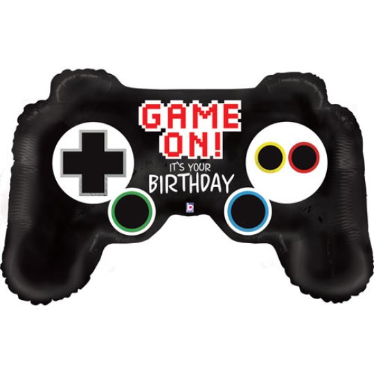 Game Controller Birthday 36&quot; Foil Balloon