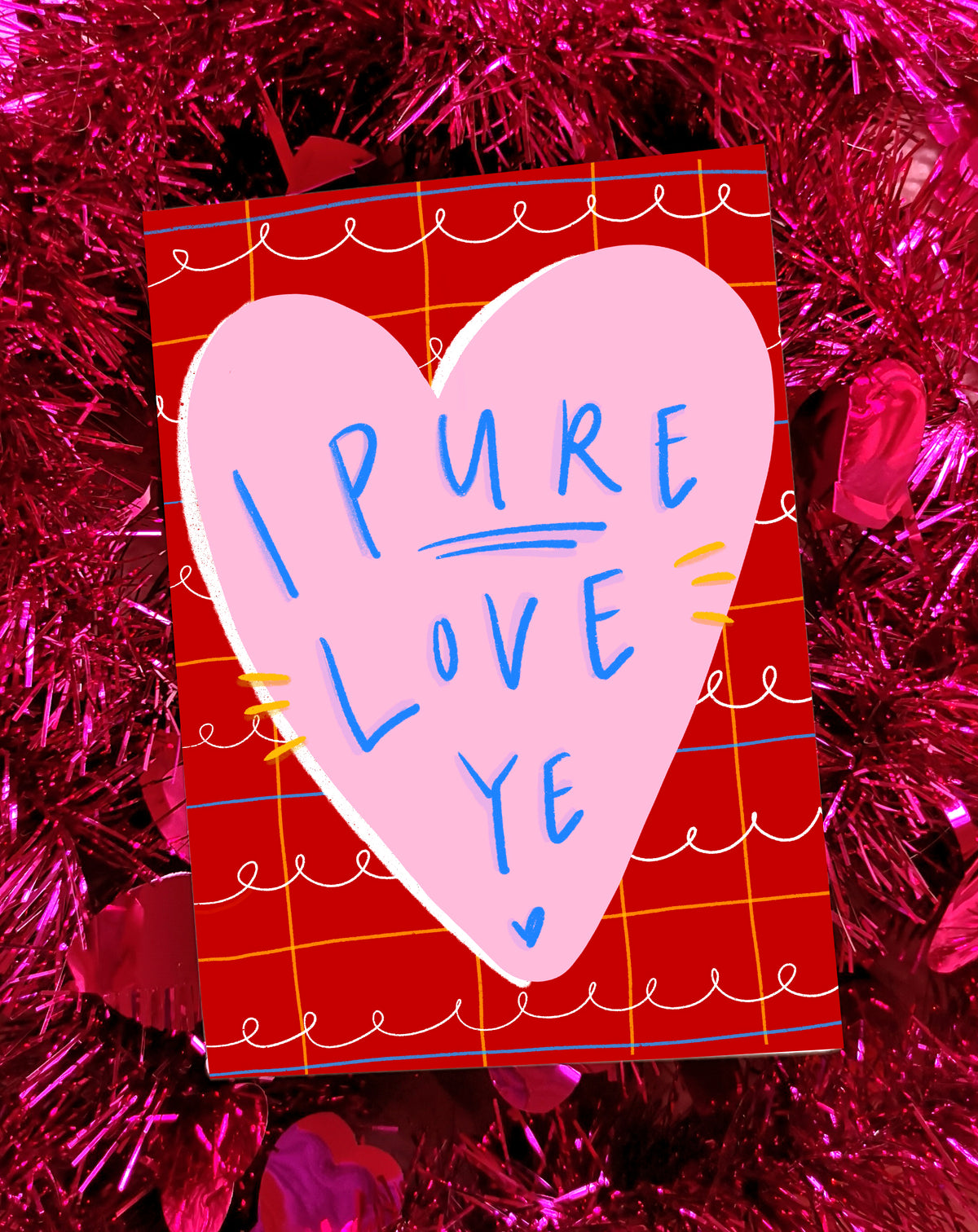 I Pure Love Ye Illustrated Card