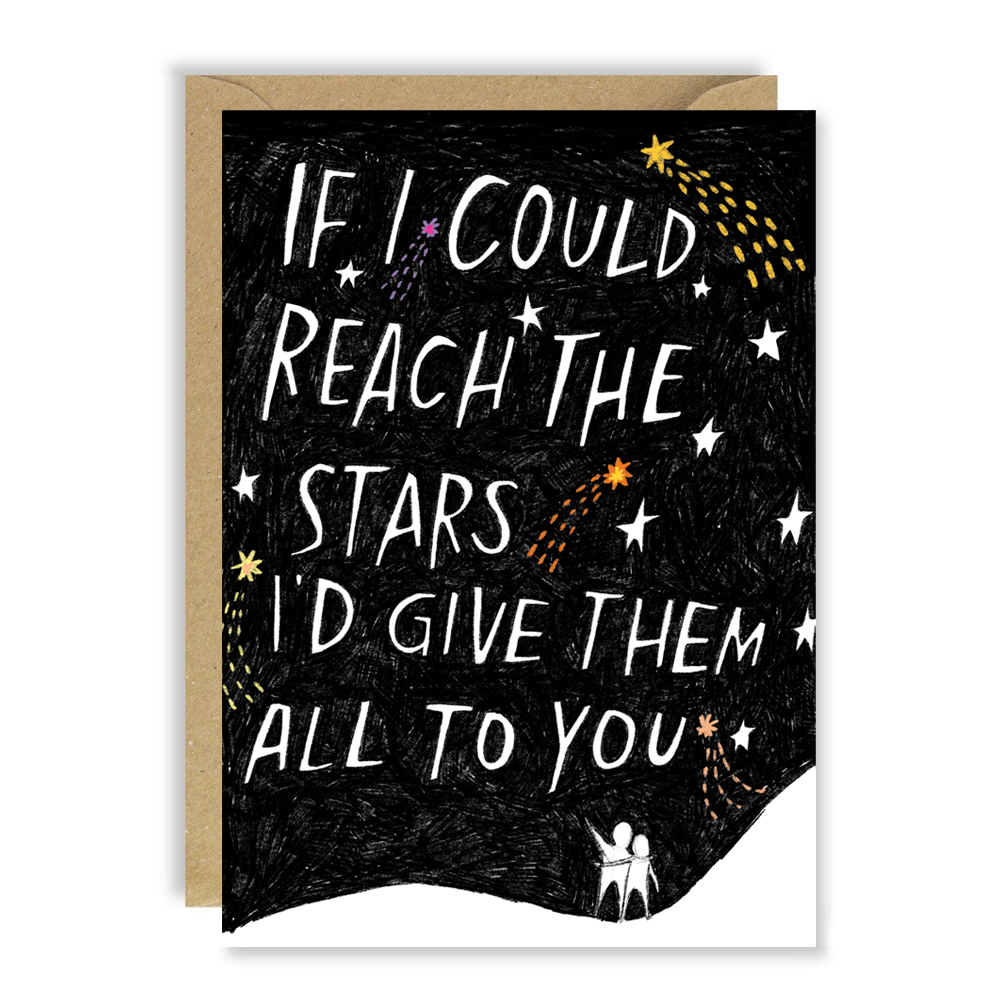 Reach the Stars Night Sky Card