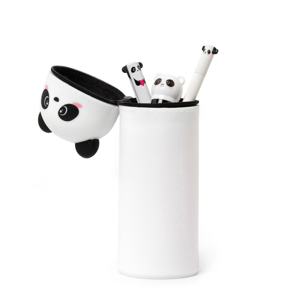Kawaii Panda 2-in-1 Pencil Case and Pen Holder
