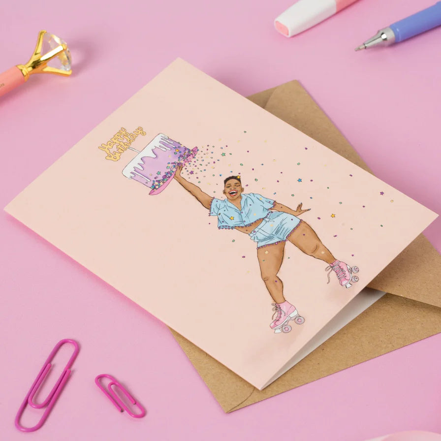 Birthday Skates Card