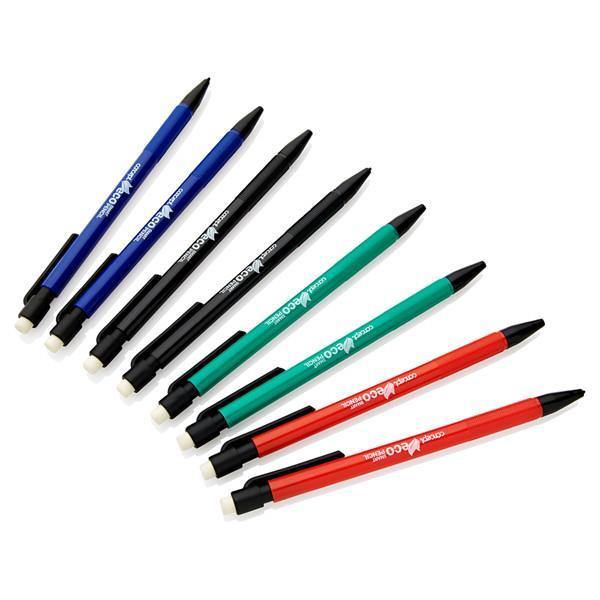 Concept Green Eco 0.5mm Mechanical Pencils 8 Pk - Penny Black