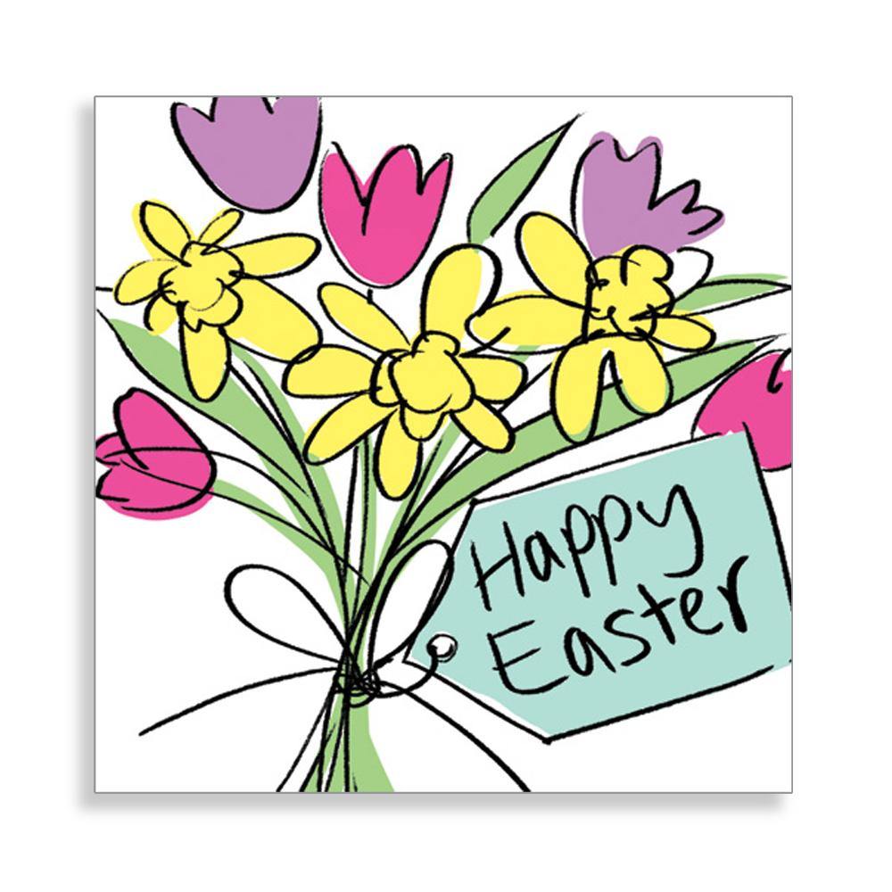 Flowers Lucilla Lavender Easter Card - Penny Black