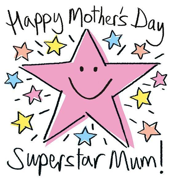 Superstar Mum Lucilla Lavender Mother's Day Card - Penny Black