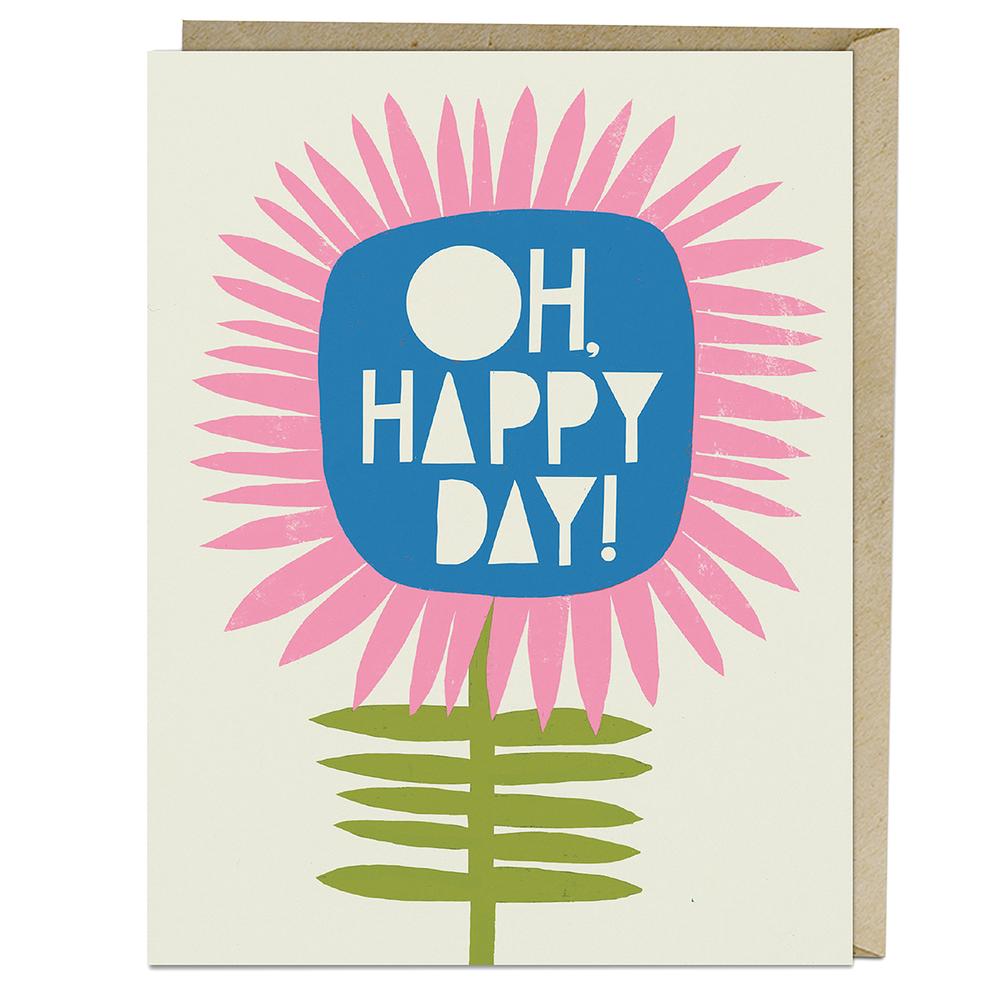 Oh Happy Day Lisa Congdon Card