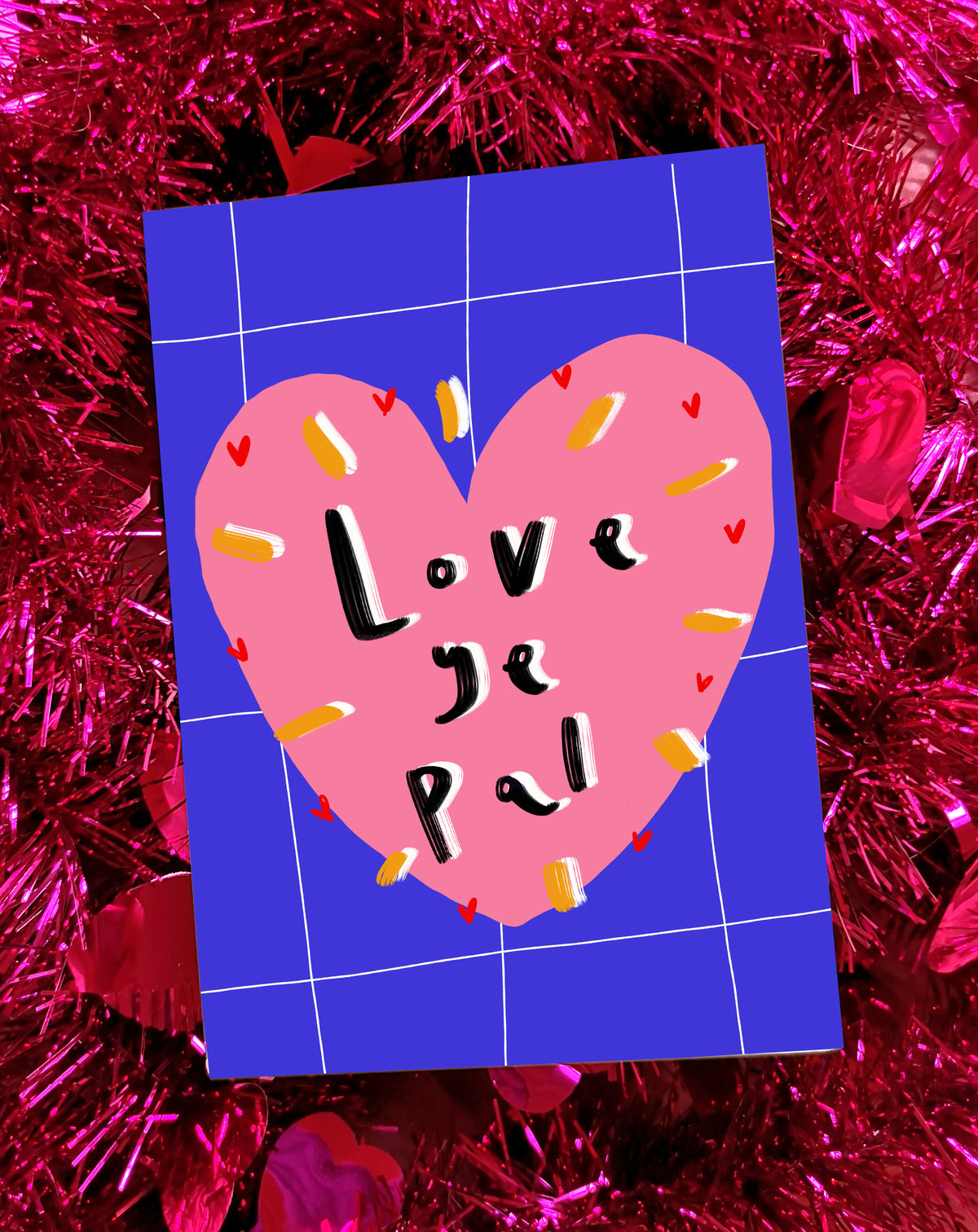 Love Ye Pal Illustrated Card