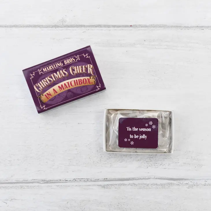 Christmas Cheer Mulled Wine Kit In A Matchbox