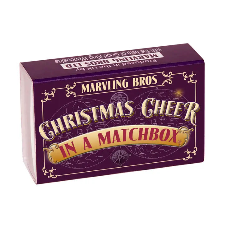 Christmas Cheer Mulled Wine Kit In A Matchbox