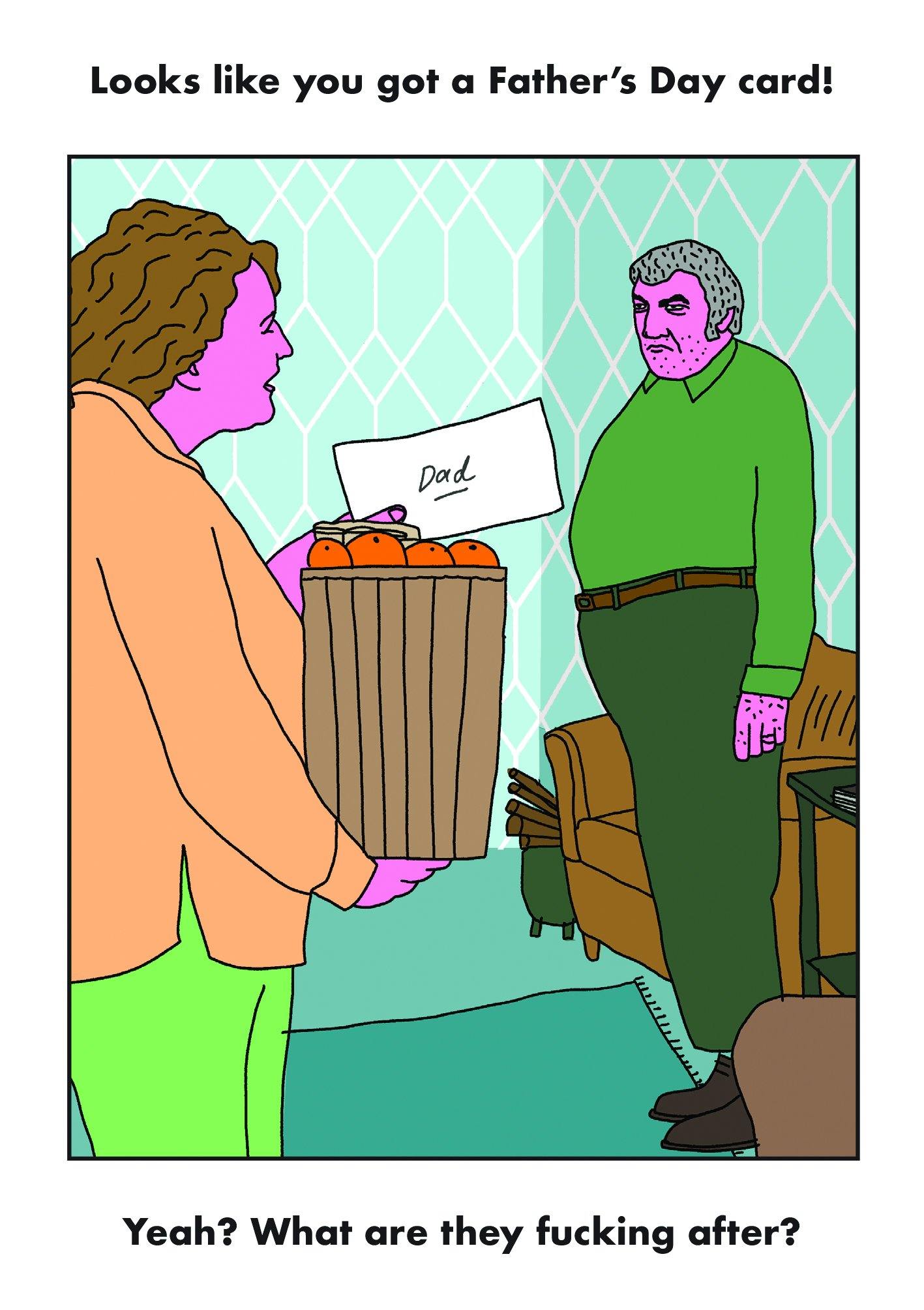 What Are They After Funny Fathers Day Card - Penny Black