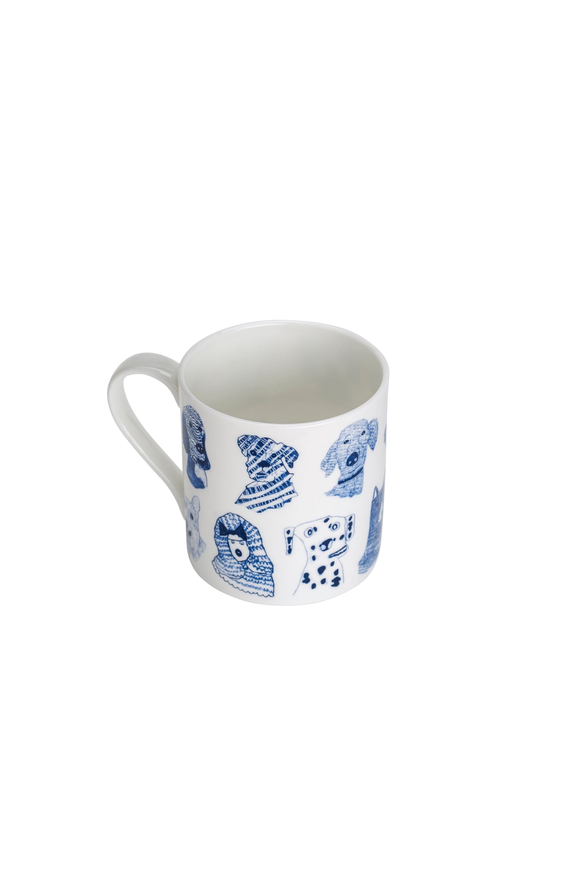 Blue Dogs Fine Bone China Mug