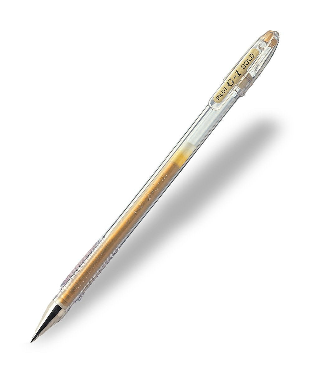 Pilot G-1 Metallic Gel Rollerball Pen - Medium Tip