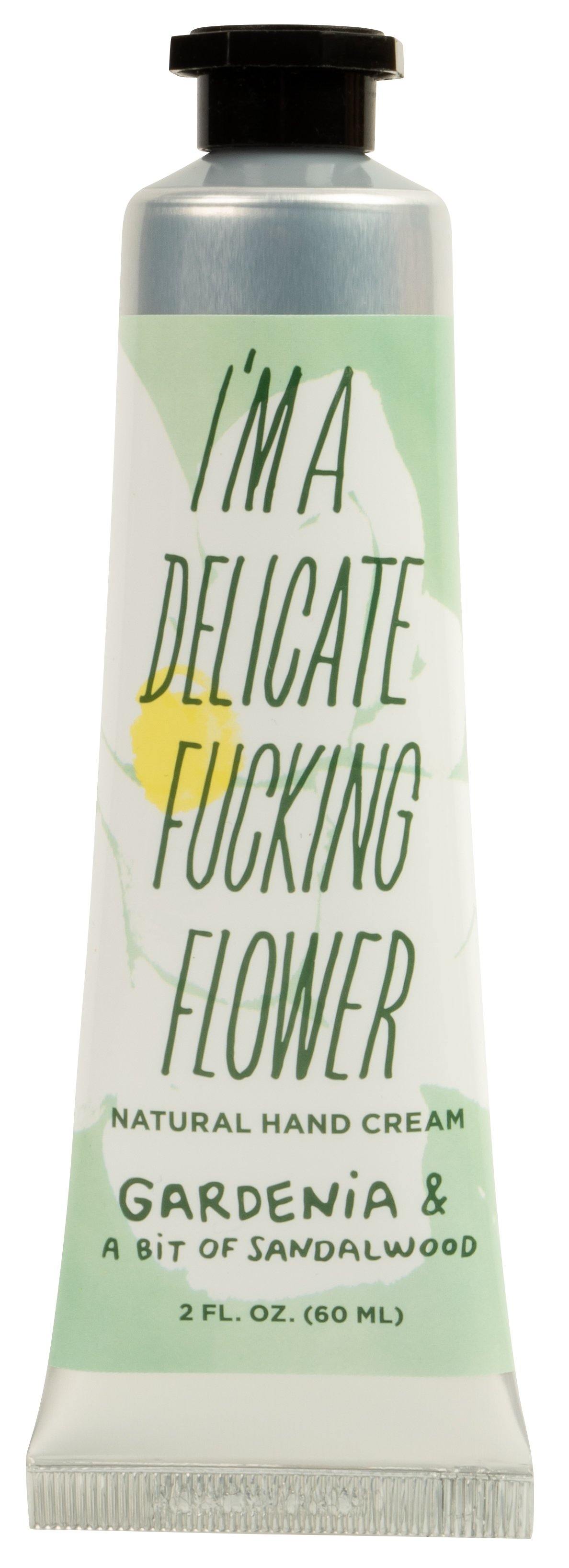 I&#39;m A Delicate Fucking Flower Hand Cream - Penny Black