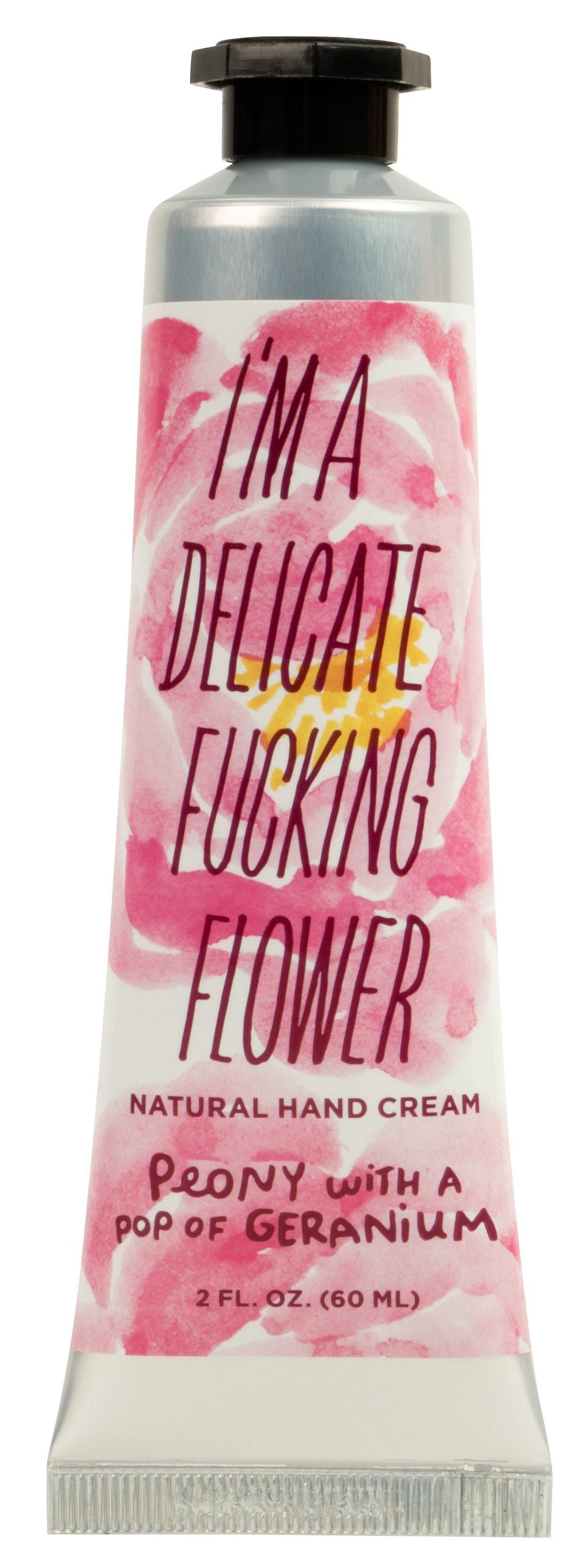 I&#39;m A Delicate Fucking Flower Hand Cream - Penny Black