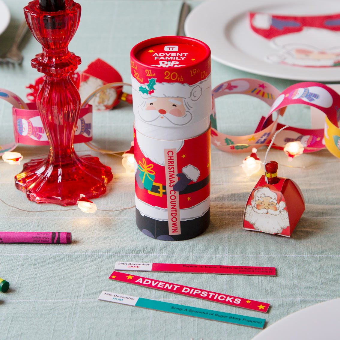Craft With Santa Dipsticks - Advent Calendar Edition