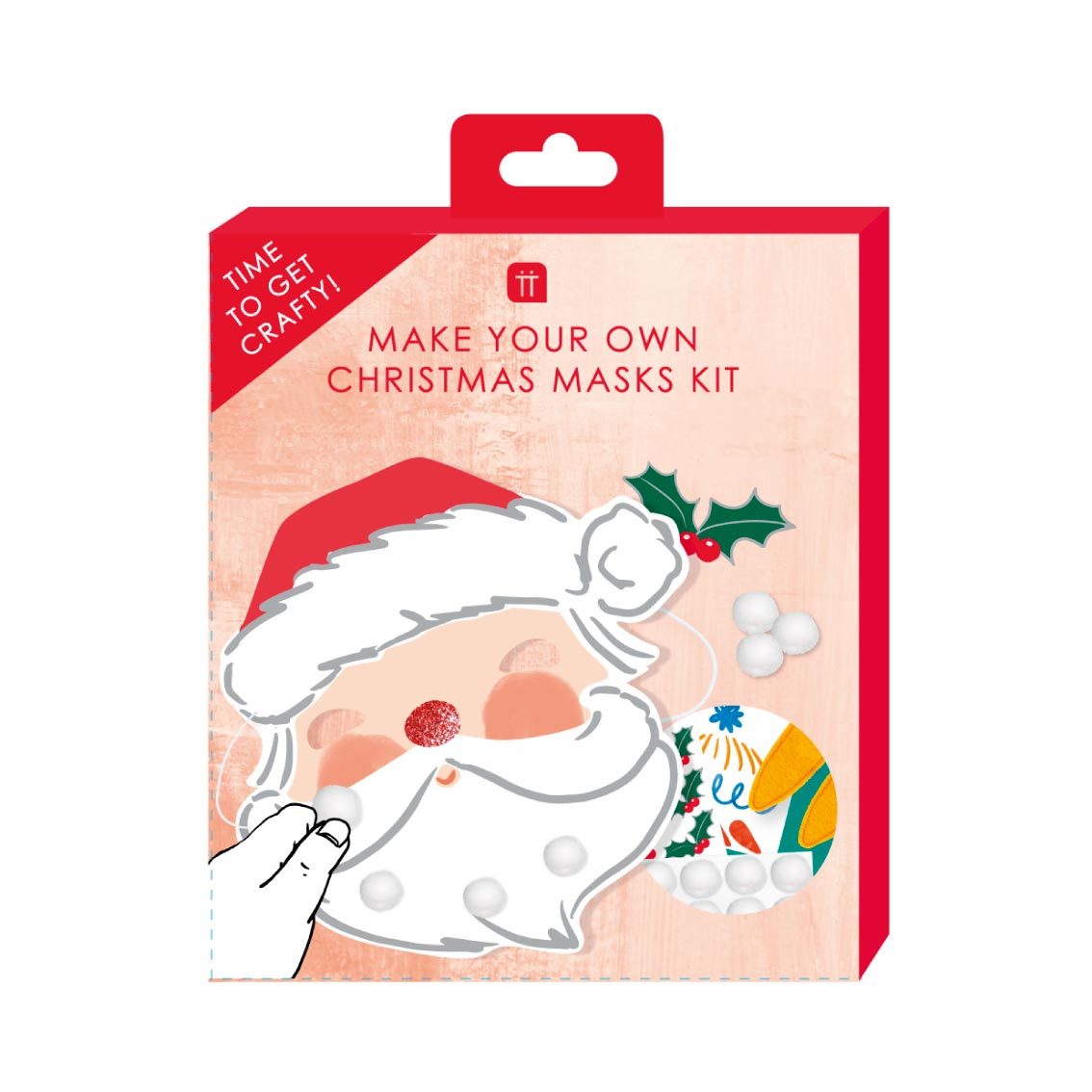 Craft With Santa Make Your Own Christmas Masks Kit